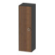 Duravit Armoire semi-haute White Tulip 40x36x132 cm, 1 porte avec poignée, gris mat-1