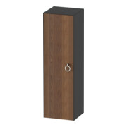 Duravit Armoire semi-haute White Tulip 40x36x132 cm, 1 porte avec poignée, gris mat
