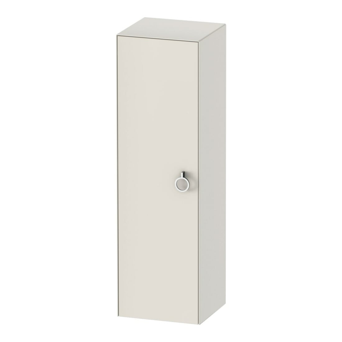 Duravit Armoire semi-haute White Tulip 40x36x132 cm, 1 porte, gauche, blanc mat