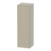Duravit Armoire semi-haute White Tulip 40x36x132 cm, 1 porte, raccord à droite, taupe mat