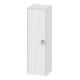 Duravit Armoire semi-haute White Tulip 40x36x132cm, 1 porte avec poignée, branchement gauche, blanc brillant-1