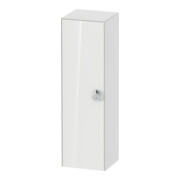 Duravit Armoire semi-haute White Tulip 40x36x132cm, 1 porte avec poignée, branchement gauche, blanc brillant