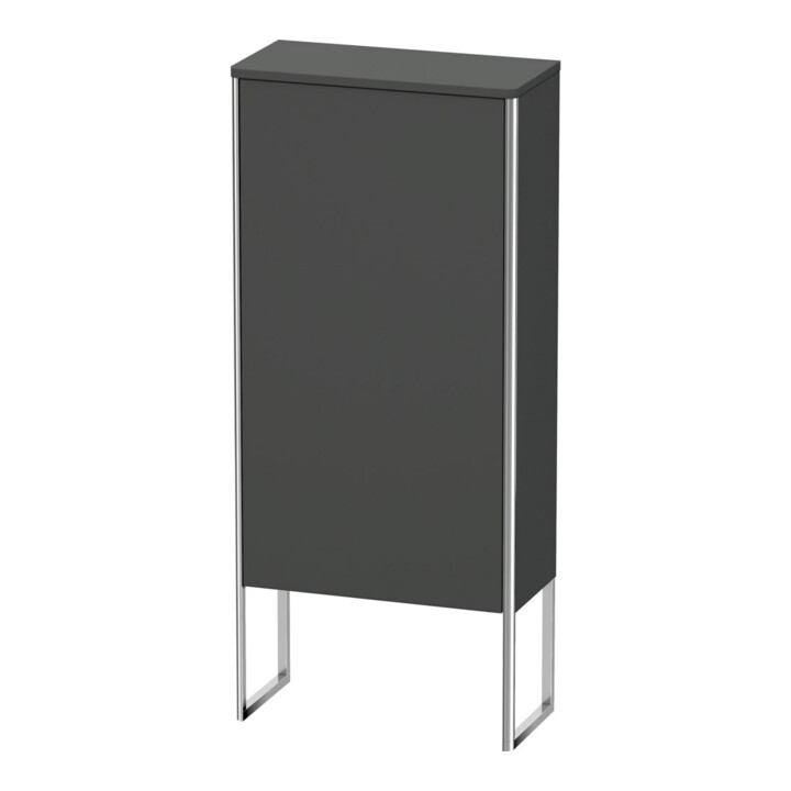 Duravit Armoire semi-haute XSquare 50x23,6x113,6 cm, deb., côté dr., graph m