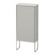 Duravit Armoire semi-haute XSquare 50x23,6x113,6 cm, deb., p. g., béton grisé m-3