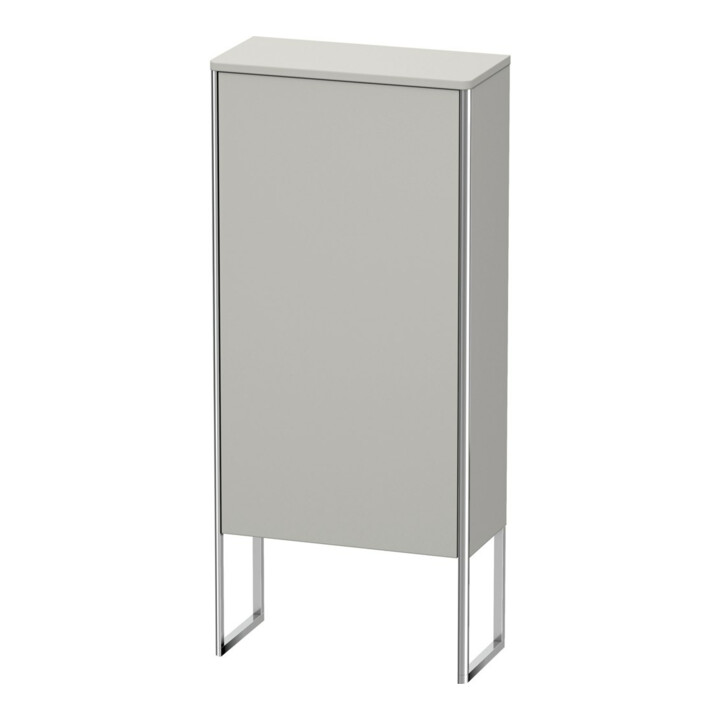 Duravit Armoire semi-haute XSquare 50x23,6x113,6 cm, deb., p. g., béton grisé m