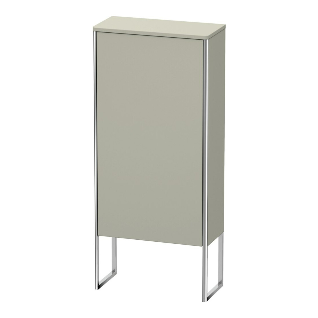 Duravit Armoire semi-haute XSquare 50x23,6x113,6 cm, droite, Tau satiné mat