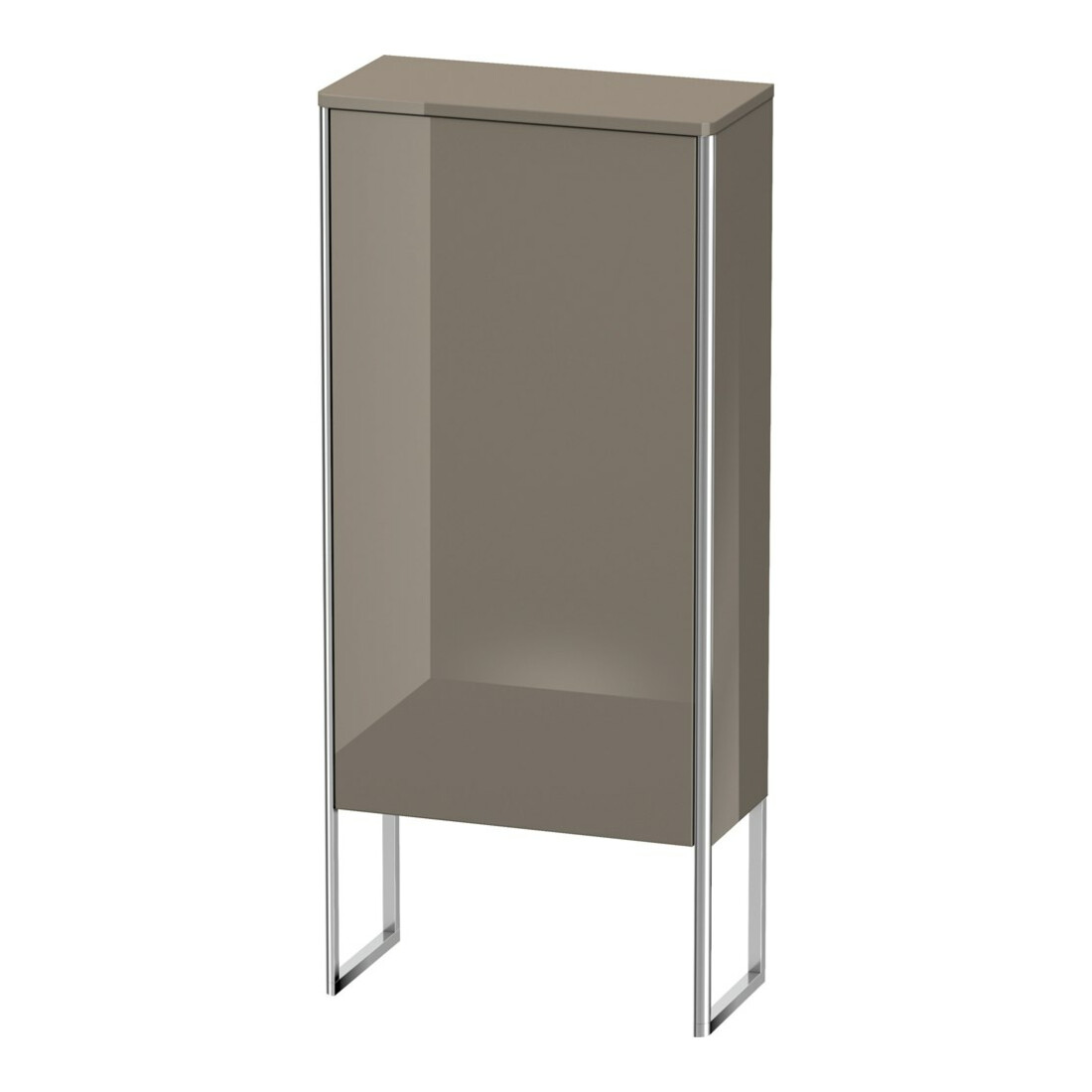 Duravit Armoire semi-haute XSquare 50x23,6x113,6 cm, st, porte gauche, brillant