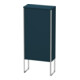 Duravit Armoire semi-haute XSquare 50x23,6x113,6cm, st, porte gauche, bleu mat satiné-4