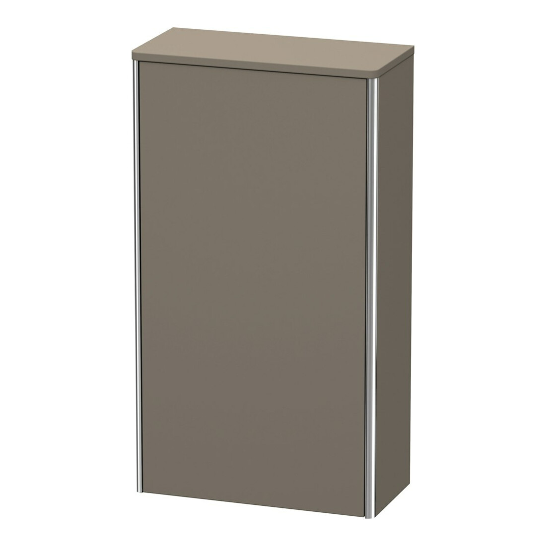 Duravit Armoire semi-haute XSquare 50x23,6x89,6 cm, P. g., façade gris mat s-matt