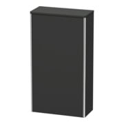 Duravit Armoire semi-haute XSquare 50x23,6x89,6 cm, P. gauche, graphite supermat