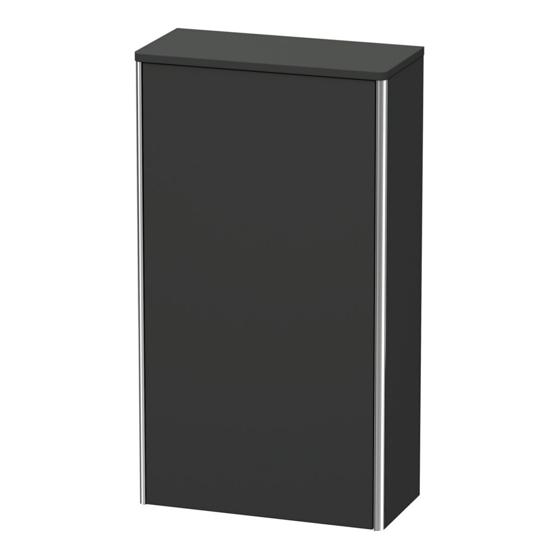 Duravit Armoire semi-haute XSquare 50x23,6x89,6 cm, P. gauche, graphite supermat