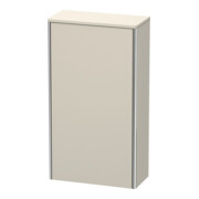 Duravit Armoire semi-haute XSquare 50x23,6x89,6 cm, porte droite, taupe-3