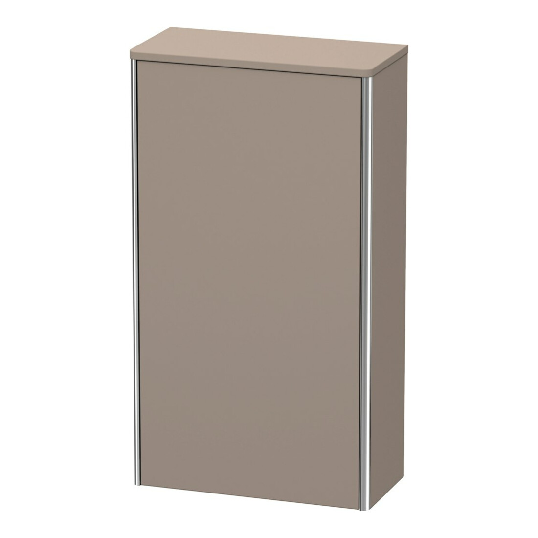 Duravit Armoire semi-haute XSquare 50x23,6x89,6cm, porte gauche, basalte mat