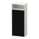 Duravit Armoire semi-haute Zencha 40x24x96,1 cm, 1 porte, à gauche, blanc mat-1