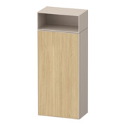 Duravit Armoire semi-haute Zencha 40x24x96,1 cm, 1 porte, à gauche, E nat/tau mat