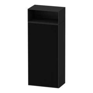 Duravit Armoire semi-haute Zencha 40x24x96,1 cm, 1 porte, à gauche, gris lin/mat