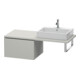 Duravit Armoire sous lavabo L-Cube 62x54,7 cm, béton gris, f Kons, 1 tiroir-1