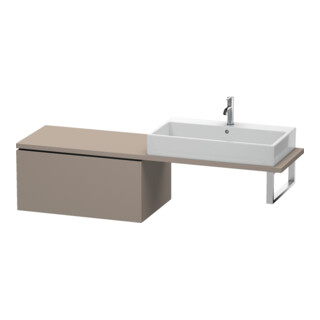 Duravit Armoire sous lavabo L-Cube 82x54,7 cm, base, 1 tiroir, avec console