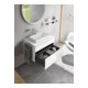 Duravit Aufsatzbecken geschliffen DuraSquare 60x34,5cm, o. HL, ÜL, Hahnlochbank, weiß