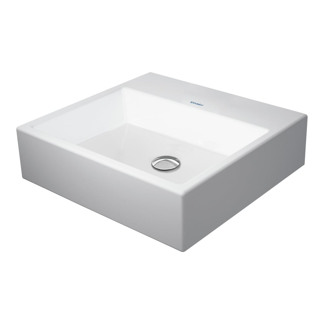 Duravit Aufsatzbecken geschliffen Vero Air 50x47cm, o. ÜL, m HLB, o. Hahnloch, weiß