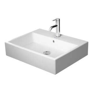 Duravit Aufsatzbecken geschliffen Vero Air 60x47cm, m ÜL, HLB, ohne Hahnloch, weiß