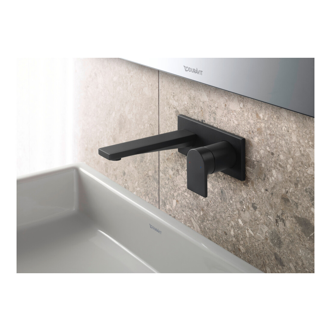 Duravit Aufsatzbecken geschliffen Vero Air o. HL, ÜL, Hahnlochbank, 60x38cm, weiß