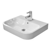 Duravit Aufsatzwaschtisch Happy D.2 60x46cm, geschli., m HL, ÜL, HLB, we WG