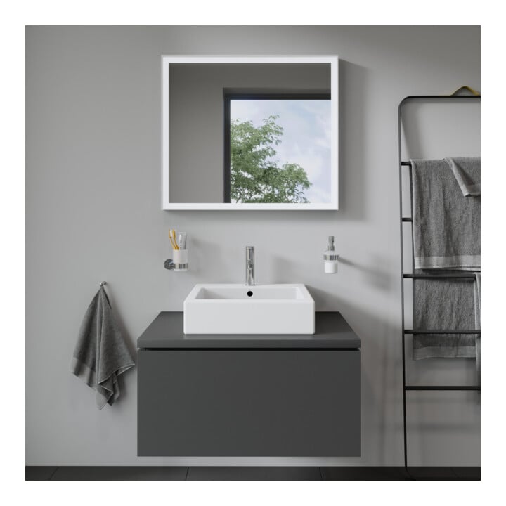 Duravit Aufsatzbecken Vero 50x47cm, geschli., m HL, ÜL, HLB, weiß