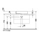 Duravit Aufsatzbecken Vero 59,5x46,5cm, geschli., m HL, ÜL, HLB, we-4
