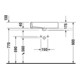 Duravit Aufsatzbecken Vero 59,5x46,5cm, geschli., m HL, ÜL, HLB, we