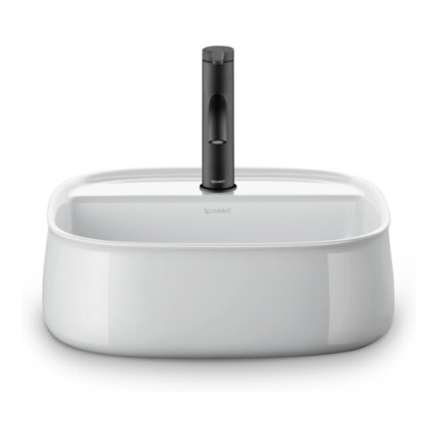 Duravit Aufsatzbecken Zencha 42x42cm, m HL, HLB, o. ÜL, geschli., we