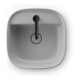 Duravit Aufsatzbecken Zencha 42x42cm, m L, HLB, o Ü, gs, gr s-matt-4