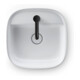 Duravit Aufsatzbecken Zencha 42x42cm, m L, HLB, o Ü, gs, w s-matt, WG-2