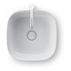 Duravit Aufsatzbecken Zencha 42x42cm, o HL, ÜL, HLB, geschli., we, WG-5