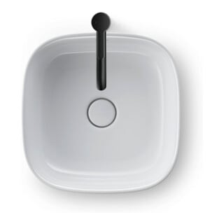 Duravit Aufsatzbecken Zencha 42x42cm, o. HL, ÜL, HLB, geschli., weiß