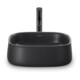 Duravit Aufsatzbecken Zencha 42x42cm, o L, Ü, HLB, gs, anthr. ma-2