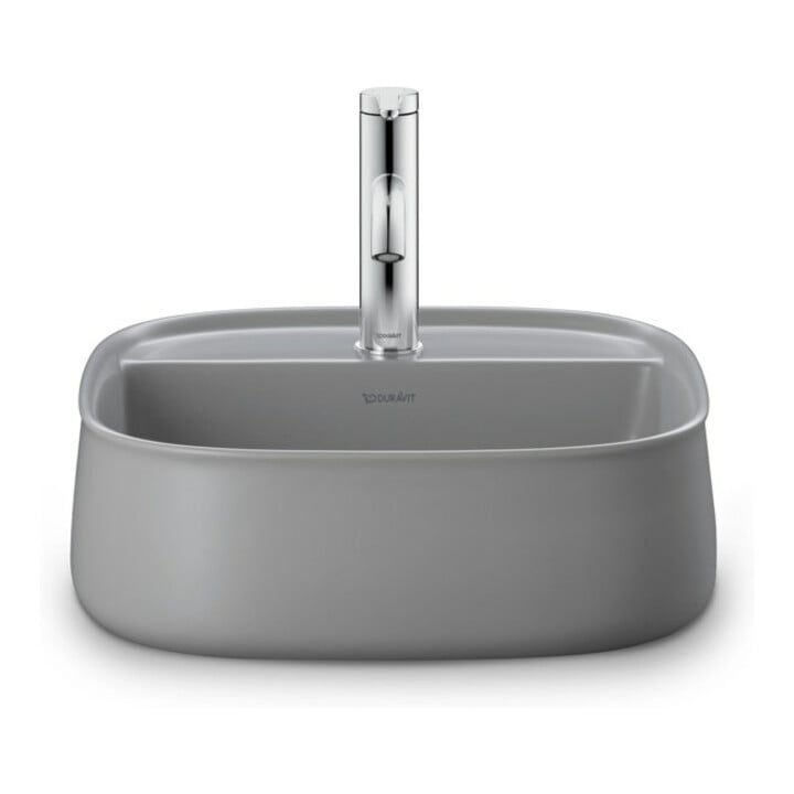 Duravit Aufsatzbecken Zencha 42x42cm, o L, Ü, HLB, gs, gr s-matt