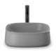 Duravit Aufsatzbecken Zencha 42x42cm, o L, Ü, HLB, gs, gr s-matt, WG-2