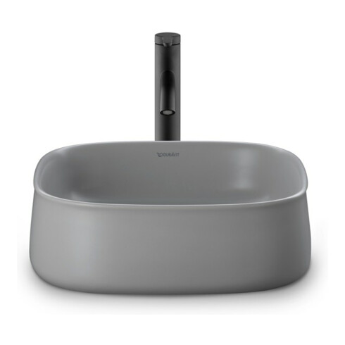 Duravit Aufsatzbecken Zencha 42x42cm, o L, Ü, HLB, gs, gr s-matt, WG