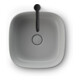 Duravit Aufsatzbecken Zencha 42x42cm, o L, Ü, HLB, gs, gr s-matt, WG-4