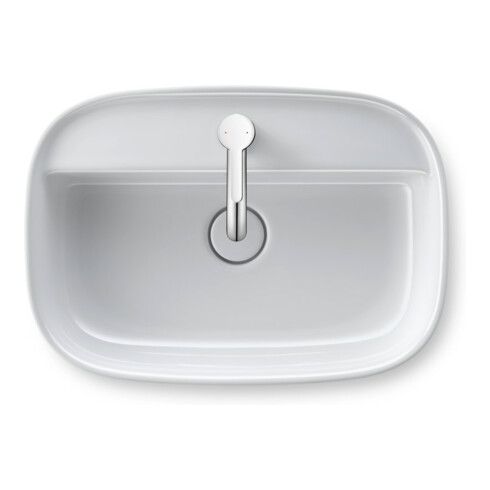 Duravit Aufsatzbecken Zencha 55x39cm, m HL, HLB, o. ÜL, geschli., we