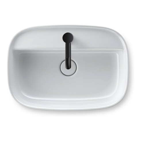 Duravit Aufsatzbecken Zencha 55x39cm, m HL, HLB, o. ÜL, geschli., we