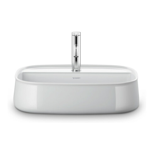 Duravit Aufsatzbecken Zencha 55x39cm, m HL, HLB, o. ÜL, geschli., we