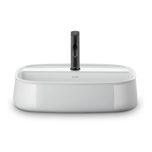 Duravit Aufsatzbecken Zencha 55x39cm, m HL, HLB, o. ÜL, geschli., we