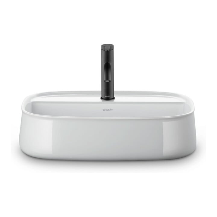 Duravit Aufsatzbecken Zencha 55x39cm, m HL, HLB, o. ÜL, geschli., we