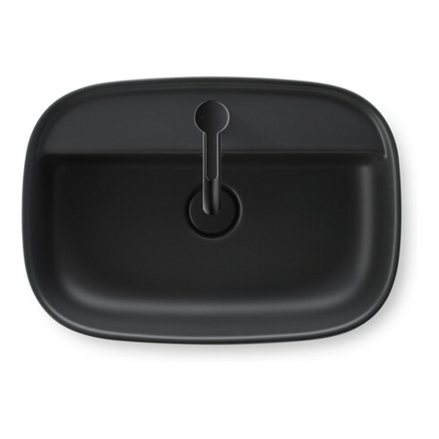 Duravit Aufsatzbecken Zencha 55x39cm, m L, HLB, o Ü, gs, an ma, WG