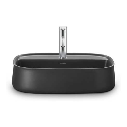 Duravit Aufsatzbecken Zencha 55x39cm, m L, HLB, o Ü, gs, an ma, WG