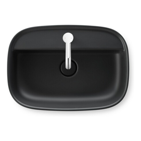 Duravit Aufsatzbecken Zencha 55x39cm, m L, HLB, o Ü, gs, an ma, WG