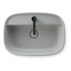Duravit Aufsatzbecken Zencha 55x39cm, m L, HLB, o Ü, gs, g s-matt, WG-5