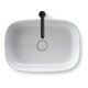 Duravit Aufsatzbecken Zencha 55x39cm, o HL, ÜL, HLB, geschli., we, WG-2